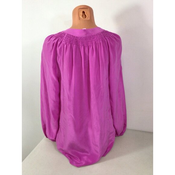 Lilly Pulitzer Silk Blouse Womens Medium - Picture 3 of 7